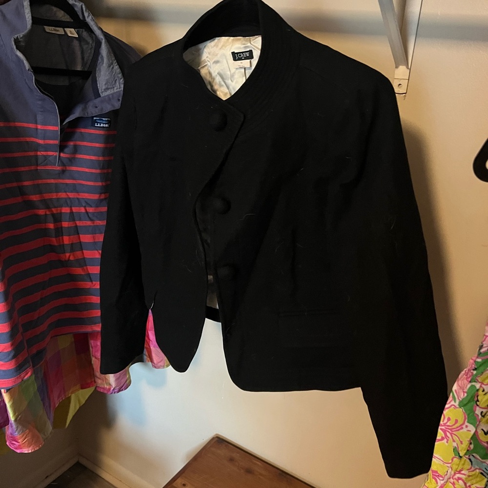J. Crew Black Blazer Classic Suit Jacket